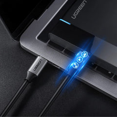 UGREEN USB-C 3.1 to USB-C 3.1 Cable 1.5M – Gray | US161-50751