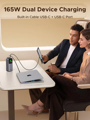 UGREEN 55987B NEXODE 20000MAH 165W POWER BANK WITH RETRACTABLE CABLE