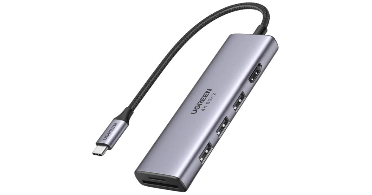 UGREEN 6-in-1 USB C Hub 4K@60Hz UGREEN 6-in-1 USB C Hub 4K@60Hz