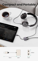 Ugreen 60164 Usb C To 3.5mm Audio With Pd Charger Adapter And Headphone