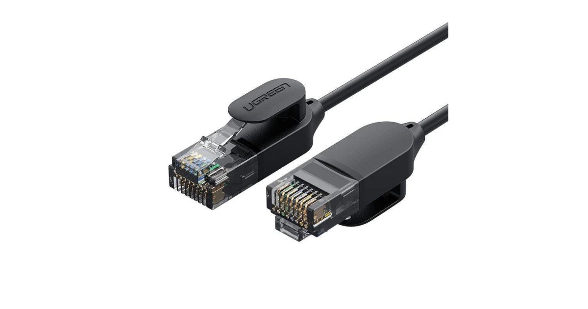 UGREEN Cat6A Pure Copper Ethernet Cable 1.5M – Black | NW122-70333