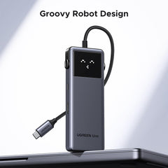 UGREEN USB-C Multiport Adapter – HDMI 4K@60Hz, Gigabit RJ45, 100W PD, 2x USB-A 3.0