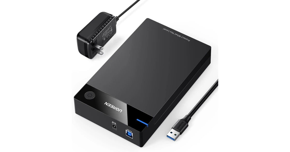UGREEN External Hard Drive Enclosure for 3.5