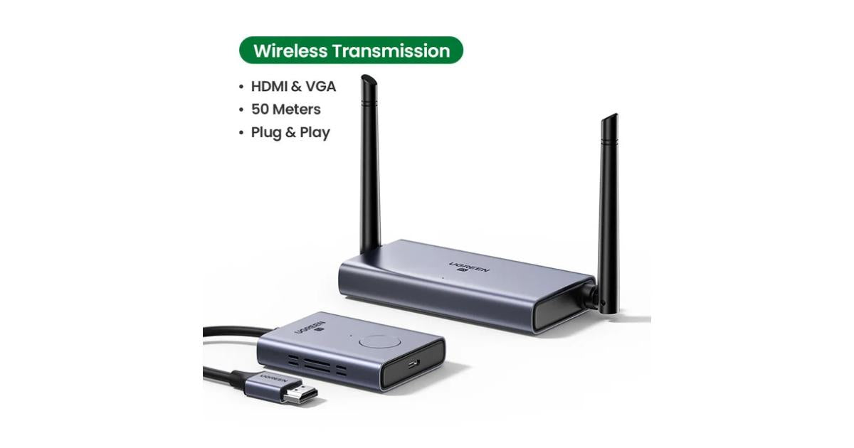 UGREEN HDMI Wireless Extender 50 Meter - cm506 UGREEN HDMI Wireless Extender 50 Meter - cm506