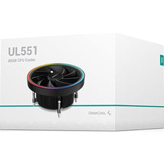 Deepcool Ul551 (intel Version) 1800rpm 4pin Pwm Argb Cpu Cooler Support Intel 1200/1151/1150/1155