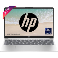 Hp Laptop 15 Fd1017ne (2024) New Intel Core Ultra 5 125h 14 Cores W/ High Performance Processor & Ddr5 Memory & Ips Display Natural Silver