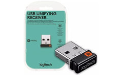 Logitech USB Unifying Receiver 2.4 GHz Wireless Compatible w/ Logitech Unifying Devices up to 10m & 6 Devices
