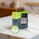 Uniross Compact Battery Charger – AA/AAA/9V Compatibility, Includes 4× AA Rechargeable Batteries, USB‑C/Micro‑USB Input, Full Safety Protection, Eco‑Friendly Packaging
