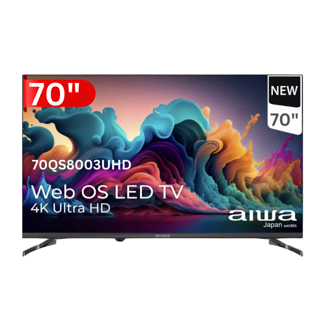 Aiwa 70" QLED 4K Ultra HD Smart TV | 70QS8003UHD