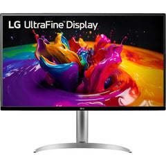 Lg 32uq750p Ultrafine 32" Uhd 4k Hdr10 144hz Hdmi 2.1 Usb Type C (pd 65w) Amd Freesync W/ Speakers White - CompuMe