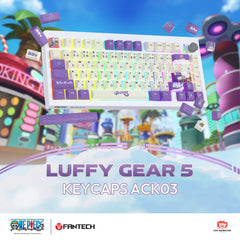 Fantech Mk921 Ack03 One Piece Gear5 Luffy Egghead Edition Wireless Mechanical Gaming Keyboard