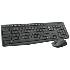 Logitech wireless keyboard and mouse combo for computer setup
