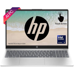 Hp Laptop 15 Fd0154wm (2024) New Intel Core Ultra 5 125h 14 Cores W/ High Performance Processor & Ddr5 Memory & Touch Screen Natural Silver