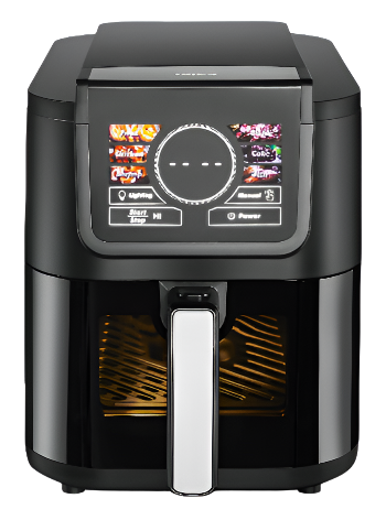 Trisa Hot Air Fryer, AI Fry Pro, 5LIt, 1500Watts, Black - 7426.4245