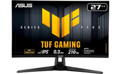 Asus Tuf Vg27aq5a Gaming Ai 27" Fast Ips Qhd 2k 210hz 0.3 Ms (gtg) Hdr 10 , Adaptive Sync W/ Multimedia Seakers , Black