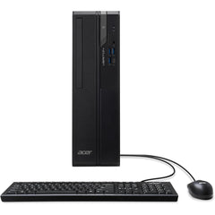 Acer Veriton X2722G (2025) 14Gen Intel Core i5 14400 10-Cores Compa Tower Business Class Desktop w/ Wireless & Bluetooth & 3 Years Warranty - Black