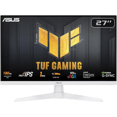 Asus Tuf Vg279q3a W 27" Fast Ips Full Hd 180hz 1ms G Sync Compatible Extreme Low Motion Blur Sync W/ Speaker White