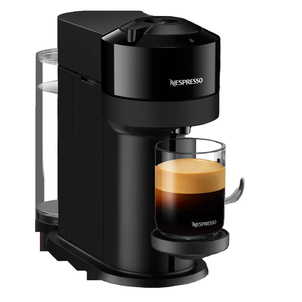 Nespresso Coffee Maker Machine Vertuo Next - Matt Black - GCV1-GB-MB-NE