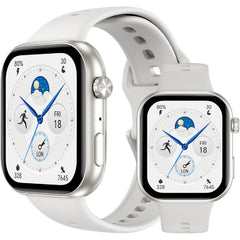 HONOR Choice Watch 2i Smartwatch, 1.85″ AMOLED Display, 14-Day Battery, Bluetooth Calling, Heart Rate & SpO₂ Monitoring, 109 Sports Modes, IP68 Water-Resistant, Android & iOS, White