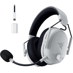 Razer Blackshark V3 Pro Wireless Anc Gaming Headset For Xbox: Full Band Mic 50mm Drivers 2.4 Ghz, Bluetooth, Usb, 3.5mm Works With Pc, Mac, Ps5, Nintendo Switch Long Battery Life White