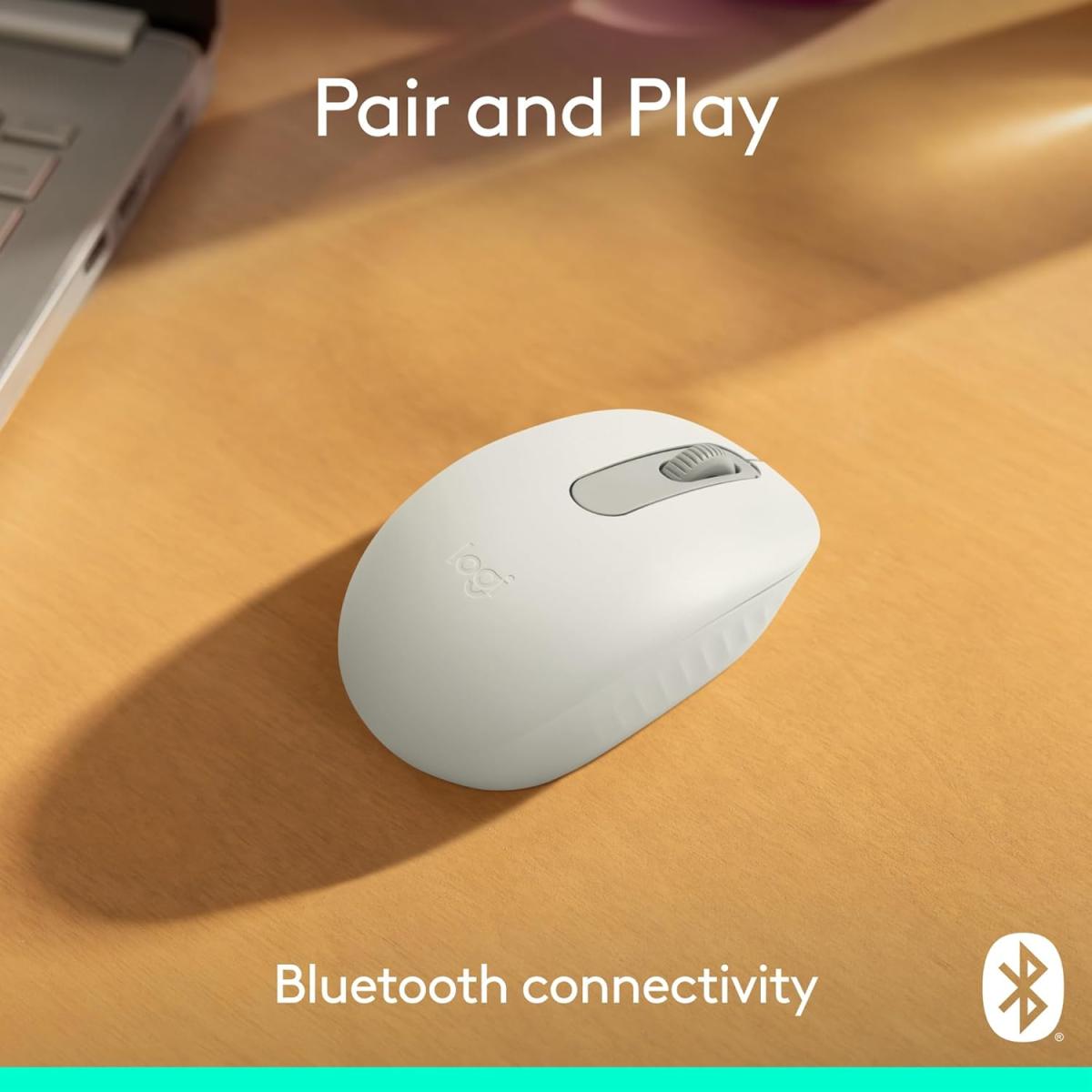 Logitech M196 Bluetooth Wireless Compa & Portable 12 Month Battery Smooth Tracking Compatible With Pc & Mac, Windows And Macos Off White Logitech M196 Bluetooth Wireless Compa & Portable 12 Month Battery Smooth Tracking Compatible With Pc & Mac, Windows And Macos Off White