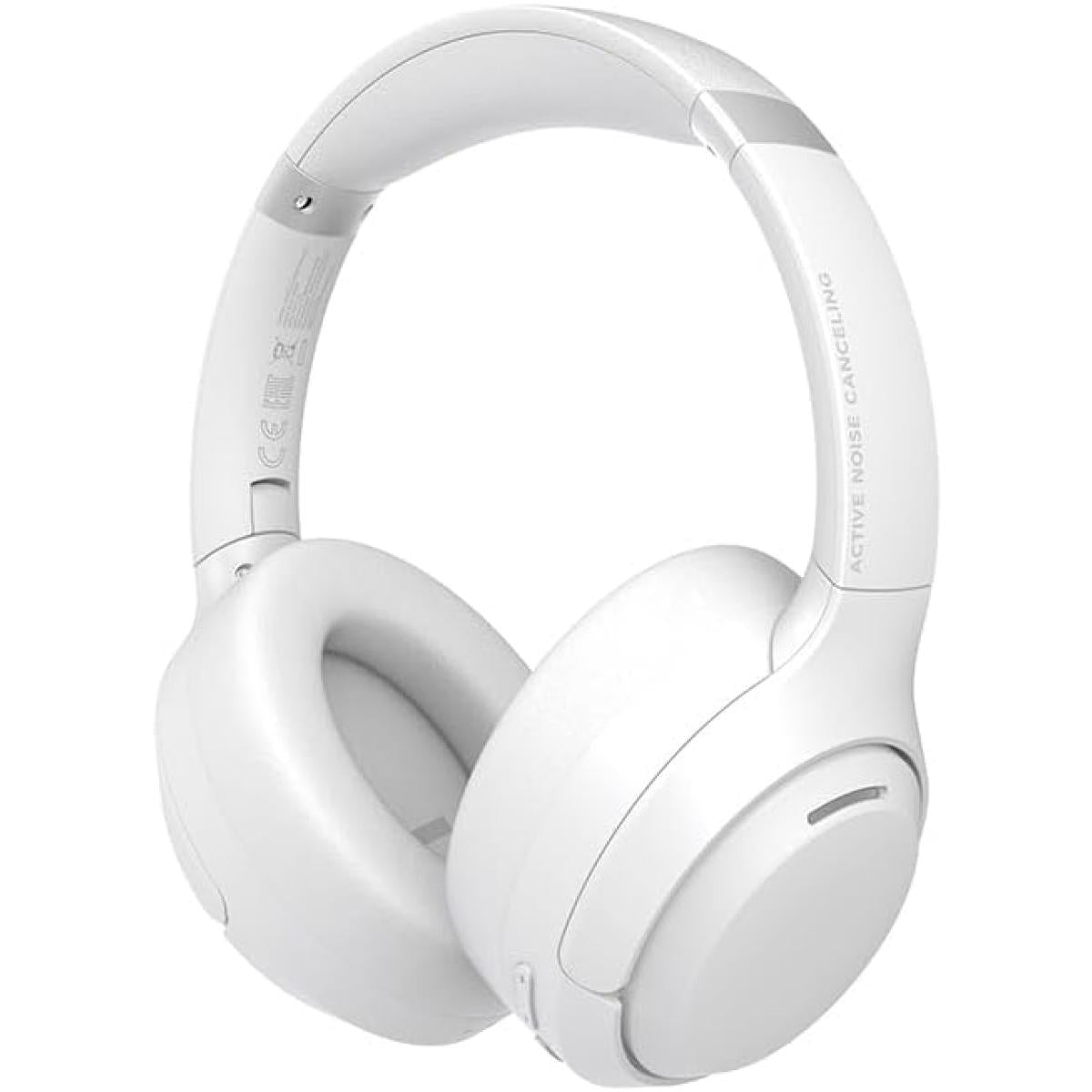 Honor CHOICE VZ Sport Mate Headphones Pro, 40mm Driver, Adaptive Active Noise Cancellation, Game Mode, Triple-Microphone Call Noise Reduction, Bluetooth 5.4, 80 Hour Battery Life, White