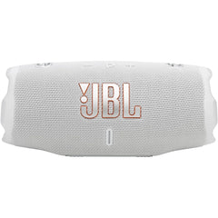 JBL Charge 6 - Portable Waterproof & Drop-Proof Bluetooth Speaker, Bold Pro Sound with AI Sound Boost, 28Hrs of Playtime, Built-in power bank & Comes with a Sturdy/Removable Carrying Strap - White