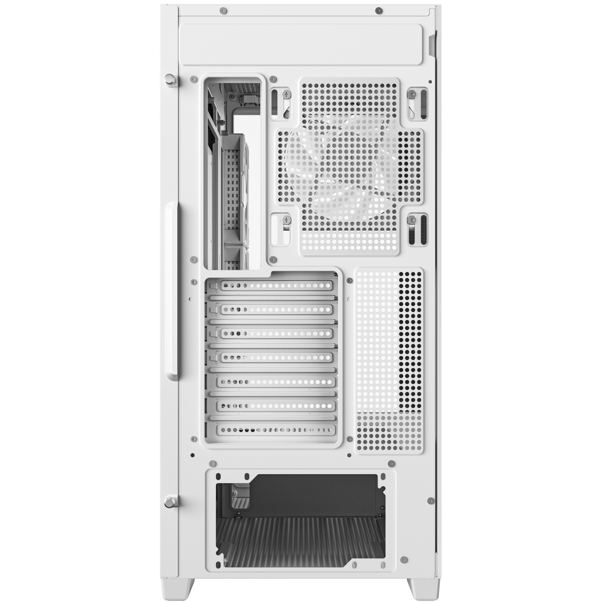 Deepcool Cg580 4f Panoramic Atx Mid Tower Case 4x Pre Installed Fans Single Chamber, Support Back Conneors & Up To 2x 360mm Radiators, Front 2x Usb3.0 , White Deepcool Cg580 4f Panoramic Atx Mid Tower Case 4x Pre Installed Fans Single Chamber, Support Back Conneors & Up To 2x 360mm Radiators, Front 2x Usb3.0 , White