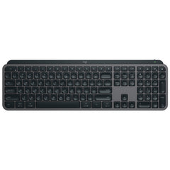 Logitech Mx Keys S Advanced Wireless And Bluetooth Illuminated Low Profile, Quiet Typing, Backlighting Keyboard - Graphite