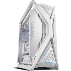 ASUS ROG Hyperion GR701 EATX Full-Tower case Semi-Open Structure Tool-Free Side Panels up to 2 x 420mm Built-in Graphics Card Holde USB Type-C - White