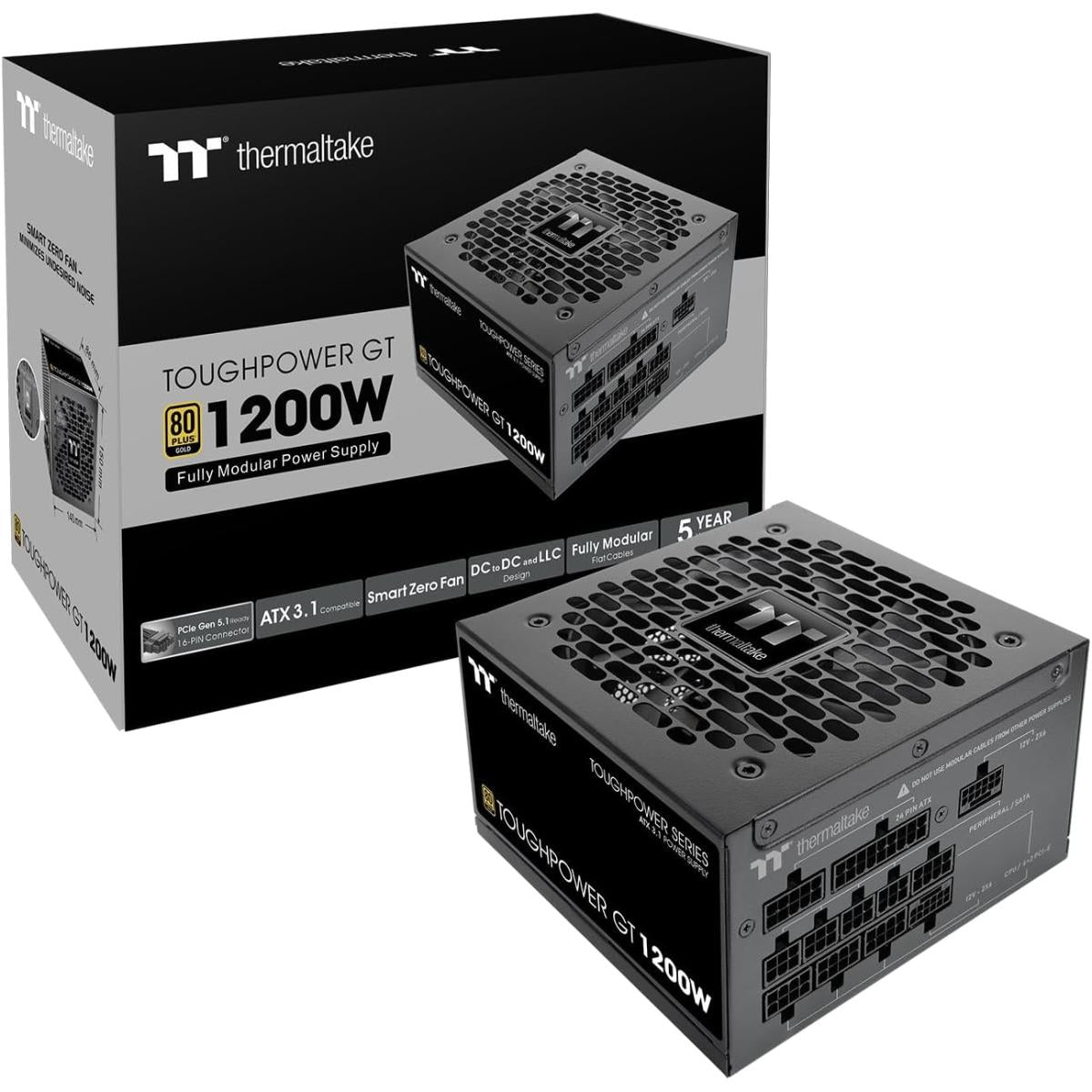 Thermaltake PCIe power supplies for electronics hardware