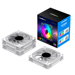 GAMEMAX KF300 WH, 120mm White frame ARGB Fan 3 in 1 Kit
