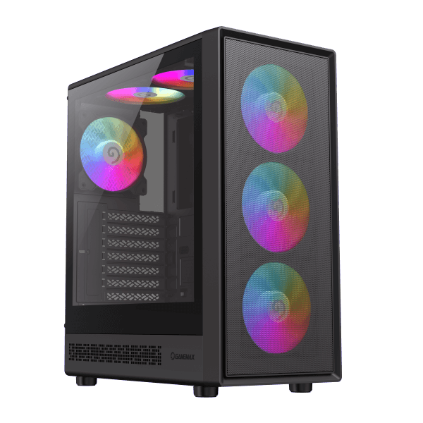 GAMEMAX STORM 2 AB BLACK GAMING CASE