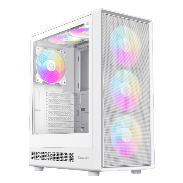 GAMEMAX STORM 2 AW WHITE GAMING CASE