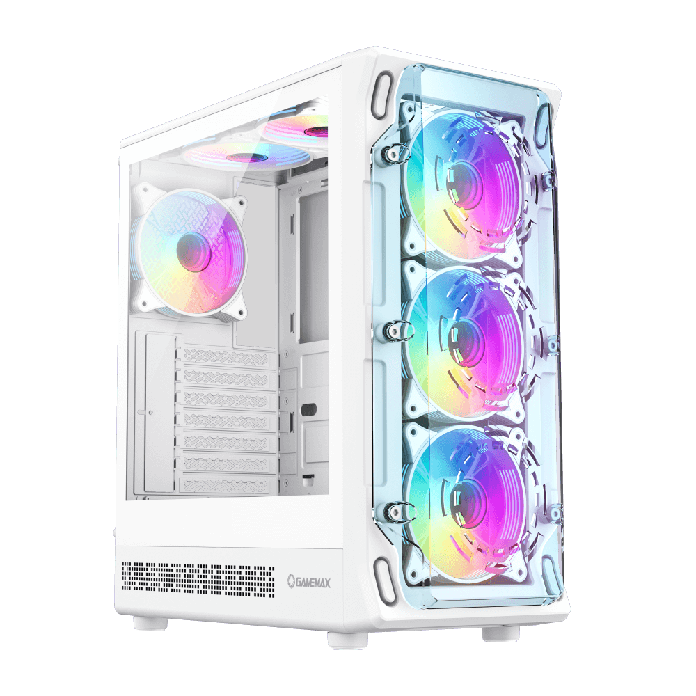 GameMax STARLIGHT 2 AW WHITE Gaming Case