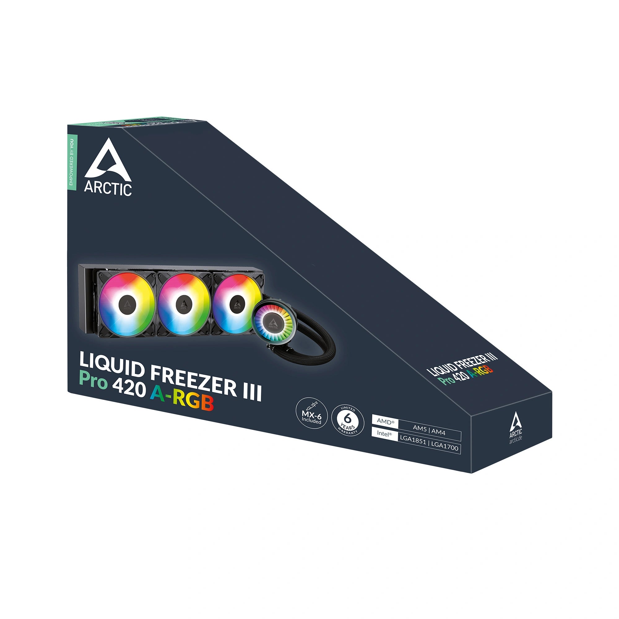 Arctic Freezer RGB liquid cooling accessory for PC cooling