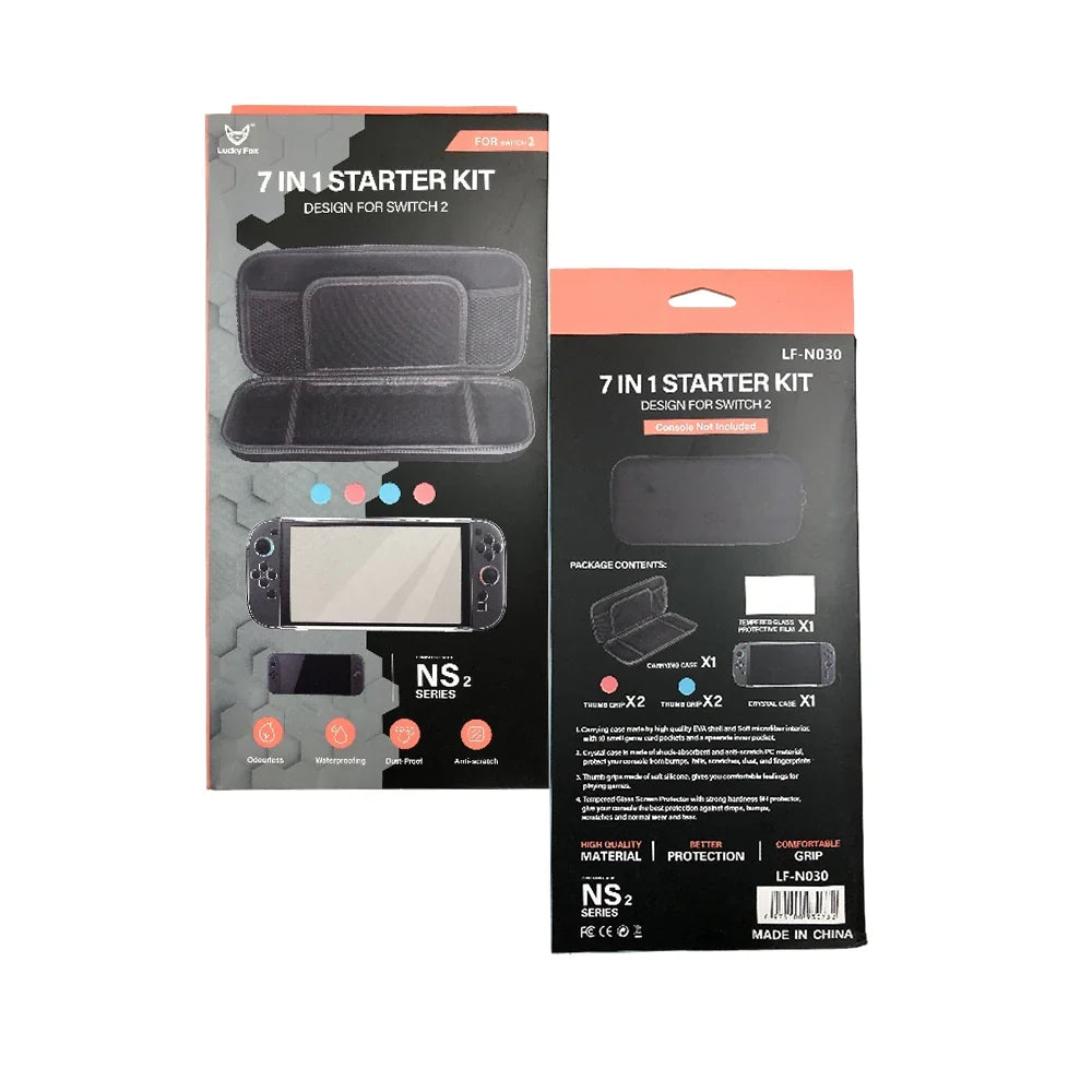 Lucky Fox LF-N030 7in1 Starter Kit for Nintendo Switch 2
