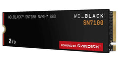 WD BLACK SN7100 2TB PCIe 4.0 NVMe M.2 SSD-Sequential Read/Write (7250/6900 MB/s)