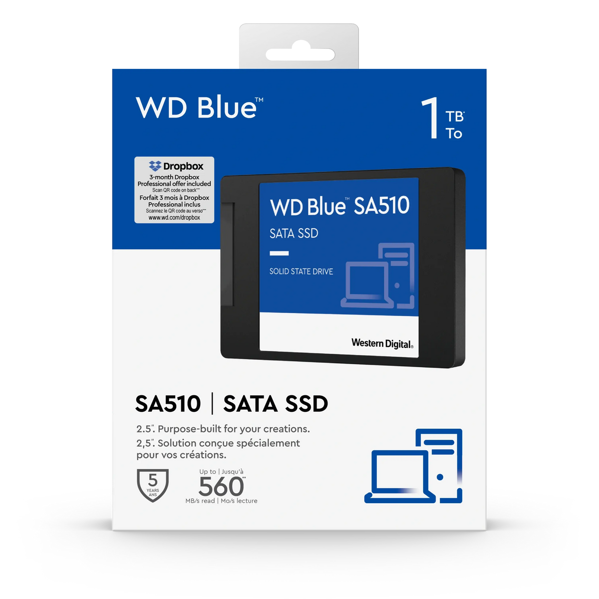 Western Digital 1TB WD Blue SA510 SATA SSD