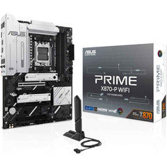 Asus Prime X870 P Wifi 7 Amd X870 Am5 Atx 4x M.2 Slots Ddr5 Usb 3.2 Gen 2x2 Type C® Usb4® Header & 2.5gb Ethernet