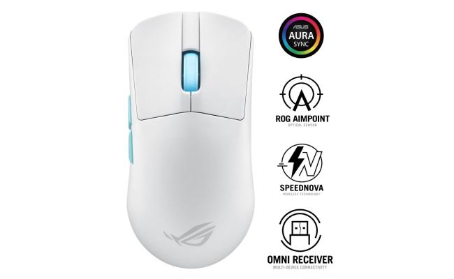 Asus RGB wireless gaming mouse for computer setup