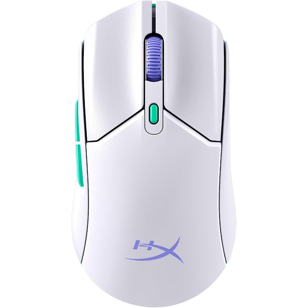 Hyperx Pulsefire Haste 2 Core Wireless & Bluetooth Lightweight 59g Long Battery Life Up To 100 Hours Long Battery Life Custom Core Sensor White Hyperx Pulsefire Haste 2 Core Wireless & Bluetooth Lightweight 59g Long Battery Life Up To 100 Hours Long Battery Life Custom Core Sensor White