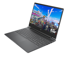 HP Victus Gaming Laptop 16-r1019ne Core™ i7-14700HX Up to 5.5 GHz, NVIDIA® RTX™ 4070 8GB GDDR6 16.1" 2K 240 Hz Display - Mica silver