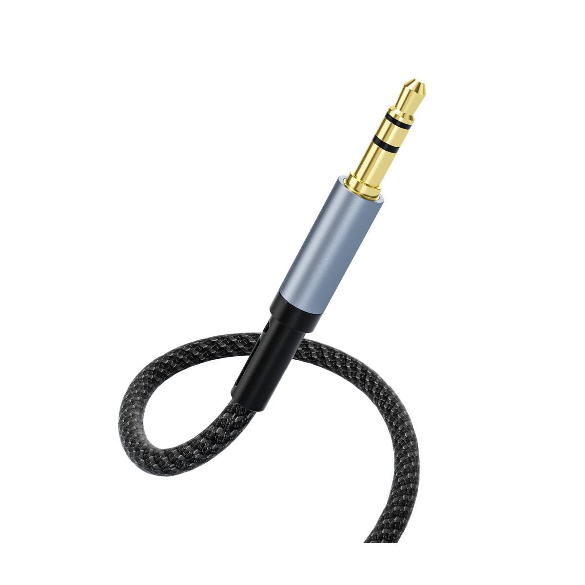 Wiwu Wi C048L Legend Audio Series Lightning to 3.5mm Aux 1.5 meter Cable Black