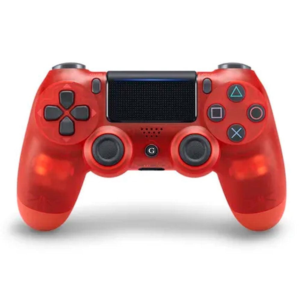 Gameak Collection Wireless Bt Gamepad for PS4 Controller Trans Red