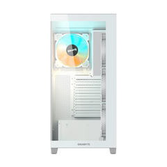 GIGABYTE C500 PANORAMIC STEALTH ICE Tempered Glass Gaming Case (4ARGB Fans)