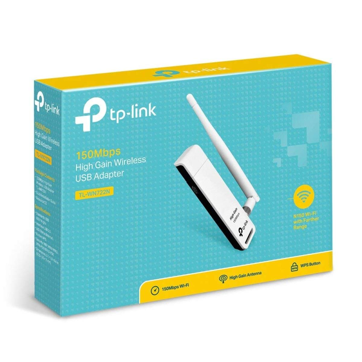 TP-Link TL-WN722N 150Mbps Wireless USB TP-Link TL-WN722N 150Mbps Wireless USB