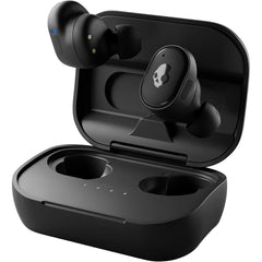 Skullcandy Grind In Ear Integrated Voice Control Dual Noise Reducing Mics 40 Hr Battery Skull Iq Alexa Enabled For Iphone Android & Bluetooth Devices True Black - CompuMe
