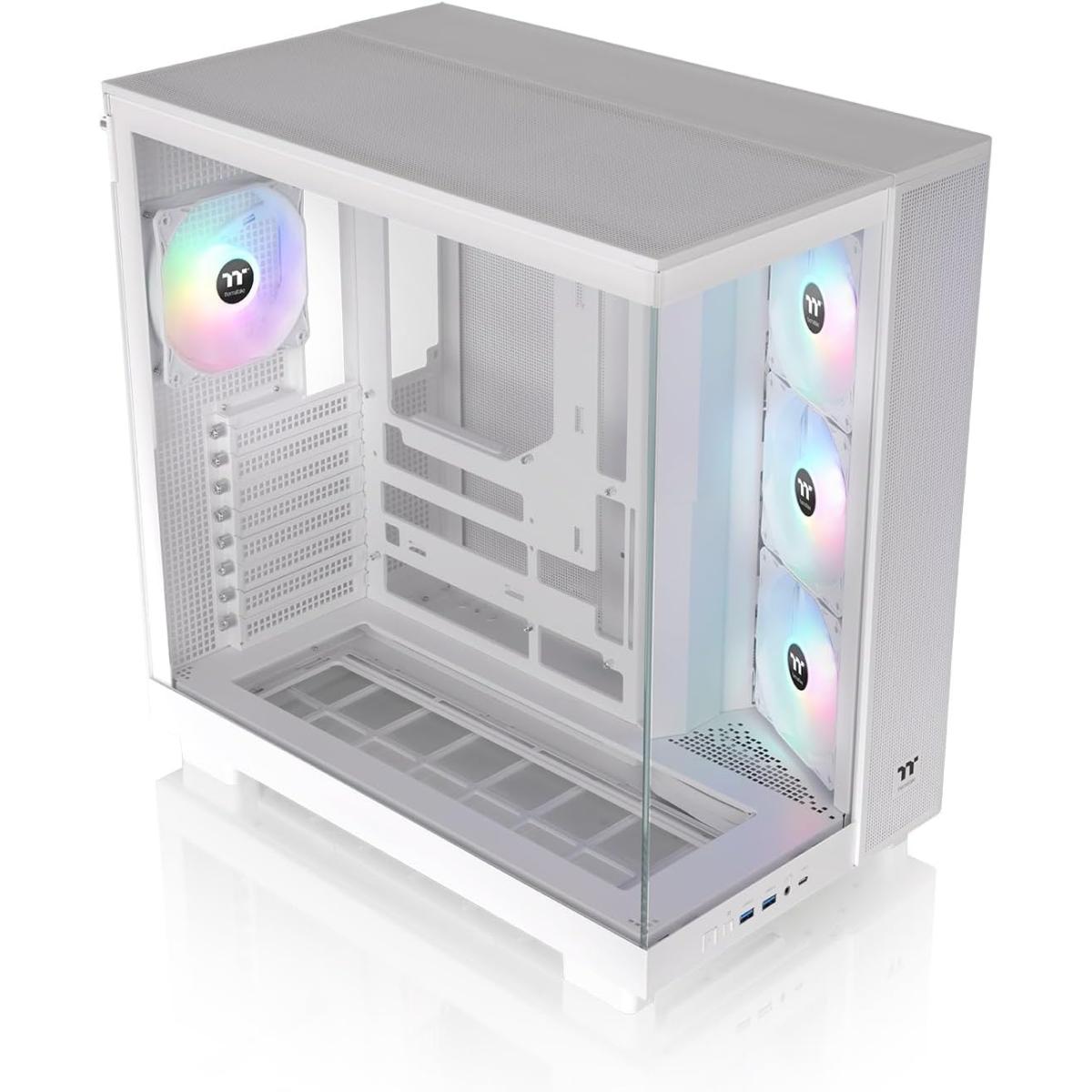 Thermaltake USB 3.0 ARGB PC case for desktop computer builds and component installation