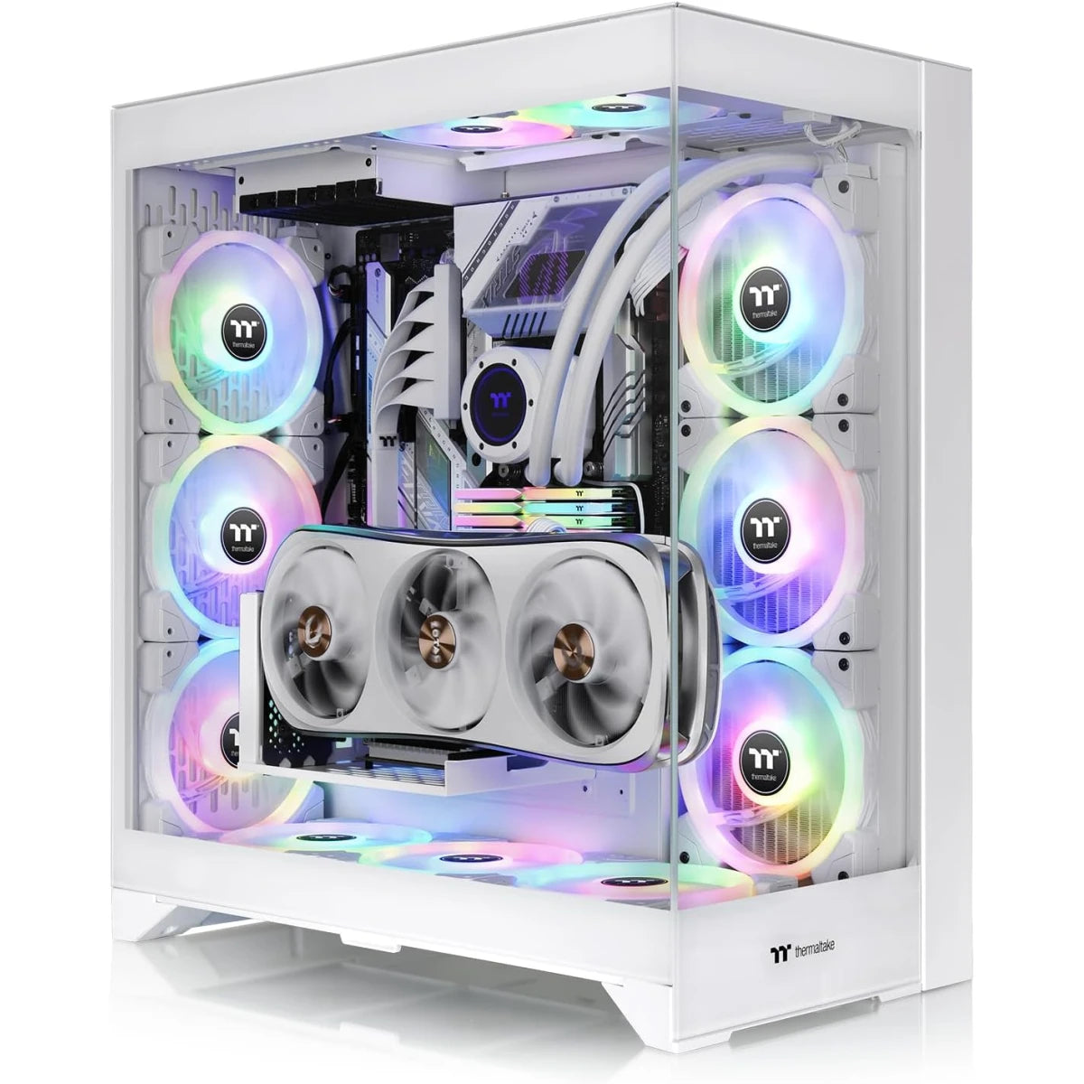 Thermaltake PCIe PC case for desktop computer builds and component installation